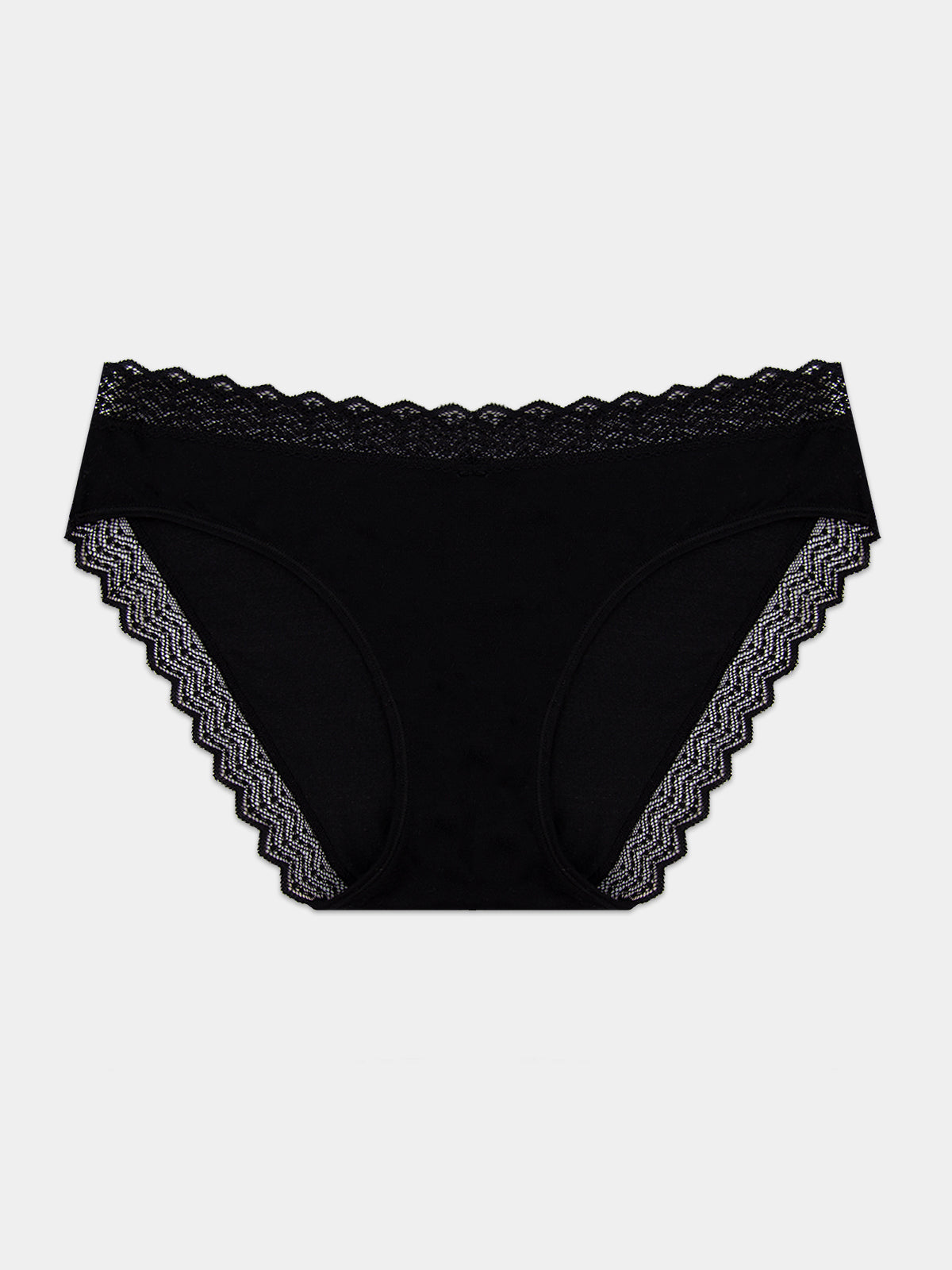 ZigZag Lace Original Brief - Black Hop Lun Limited