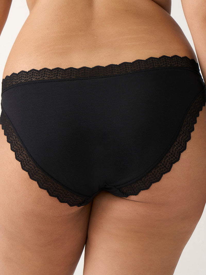 ZigZag Lace Original Brief - Black