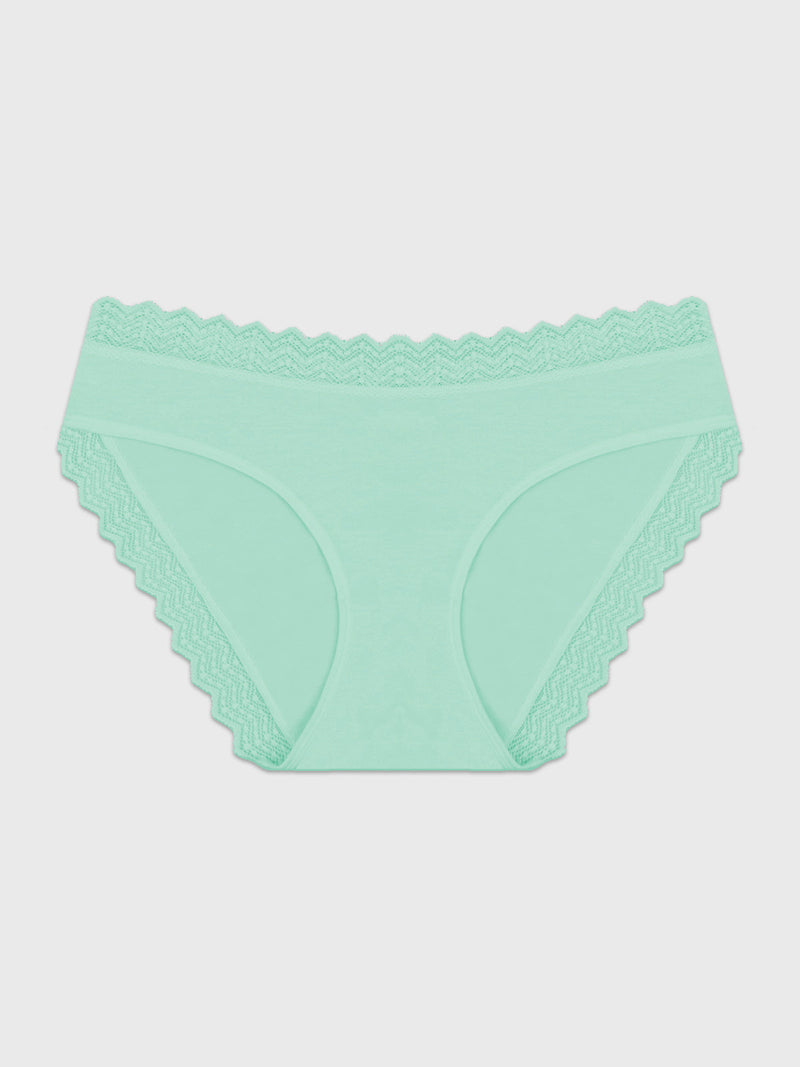 ZigZag Lace Original Brief - Spearmint