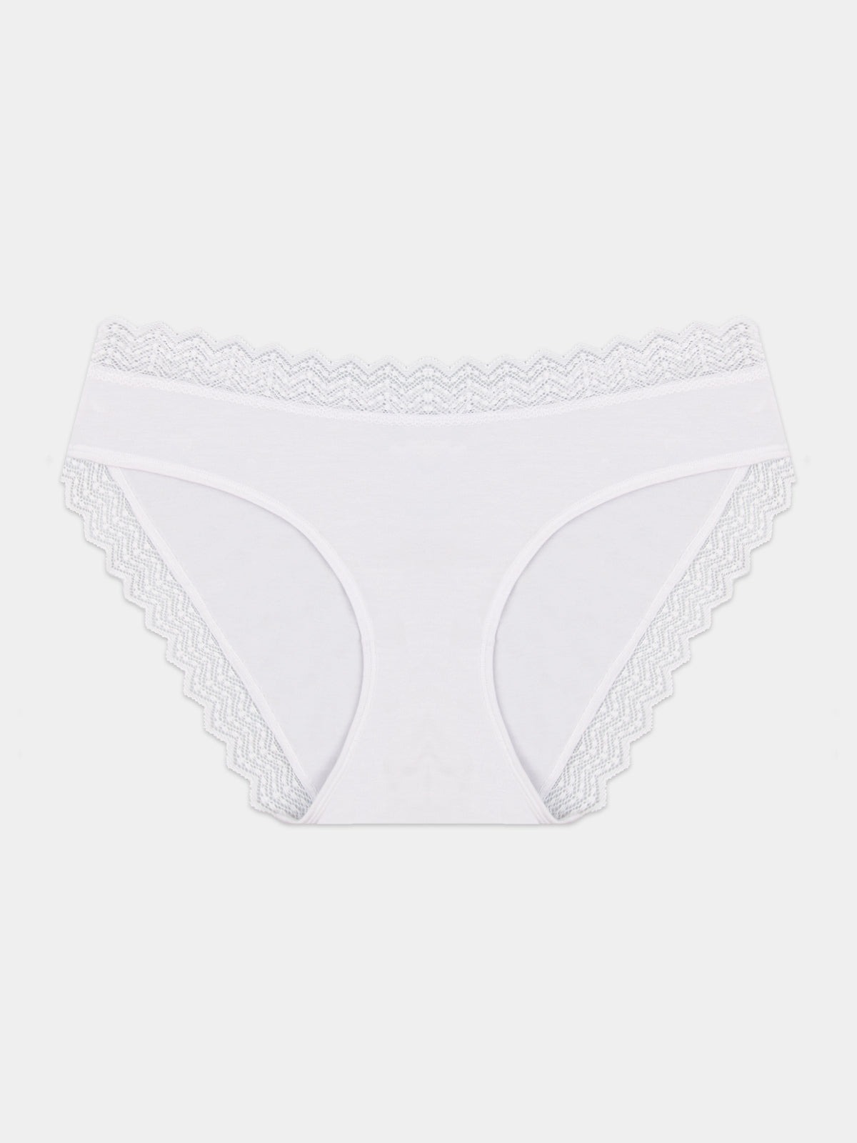 ZigZag Lace Original Brief - White