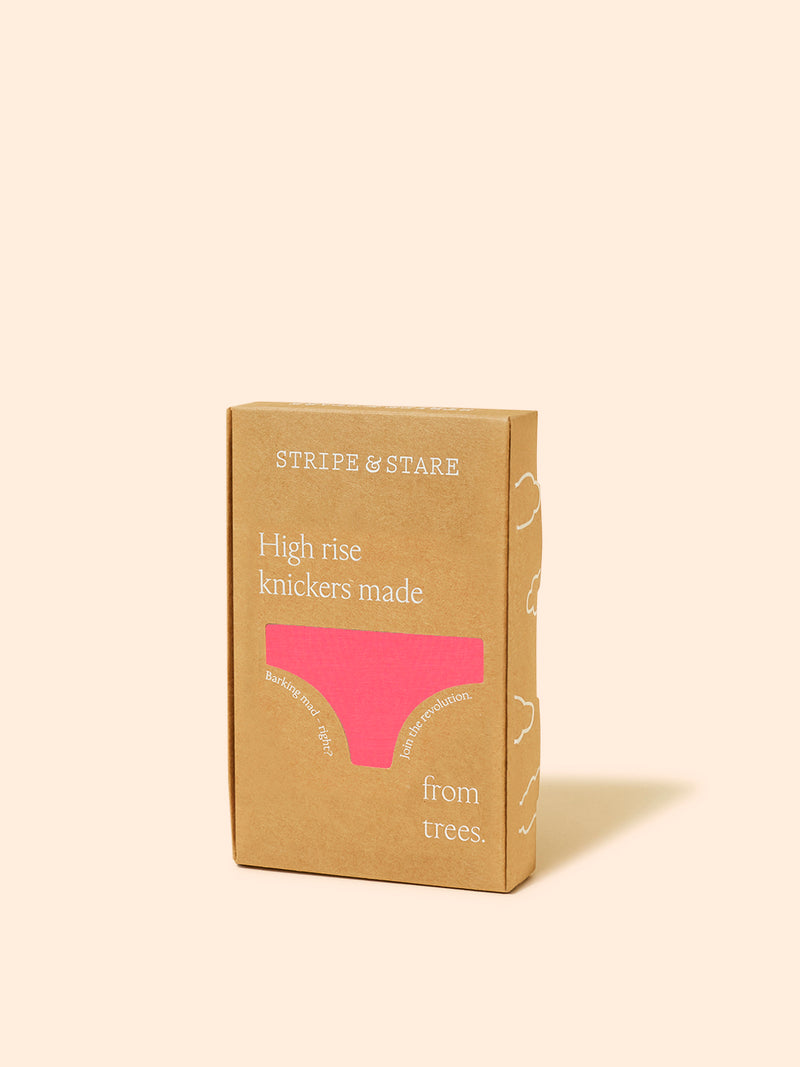 High Rise Brief - Coral Paradise and Buttercream
