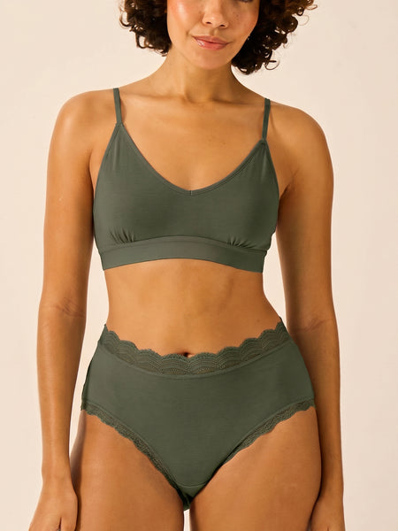 High Rise Brief - Modern Khaki