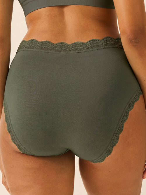 High Rise Brief - Modern Khaki