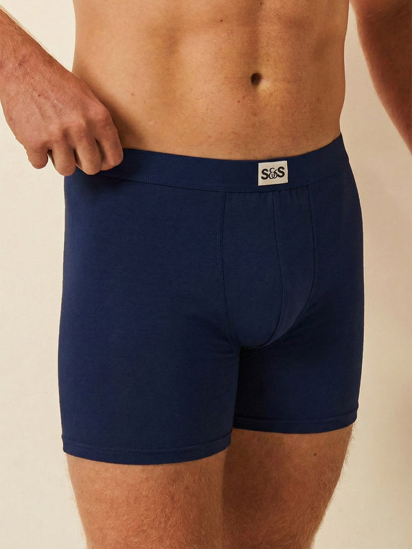 Men's Boxer Four Pack - Blues