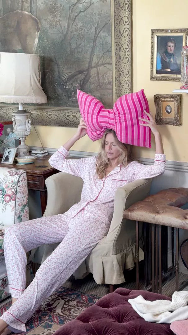 Long Pajama Set - Put a Bow on it