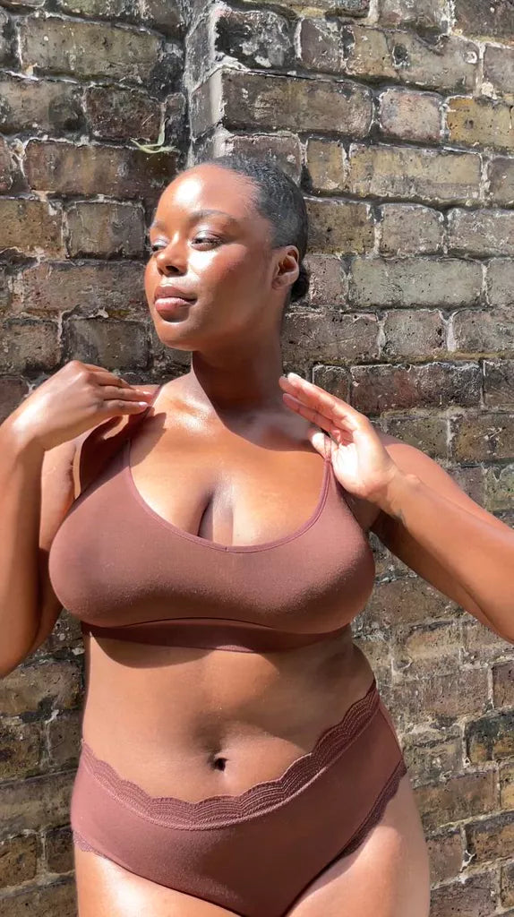T-shirt Bra - Chocolate