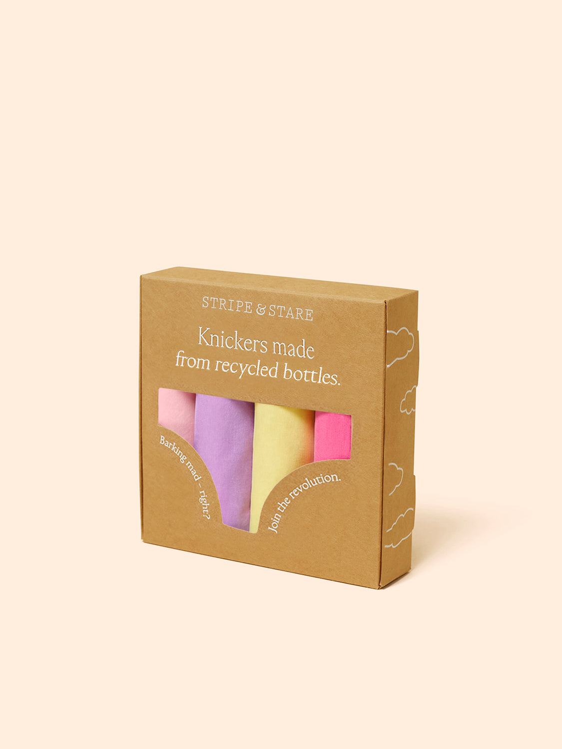 Eco Lace Original Brief Four Pack - Summer Brights