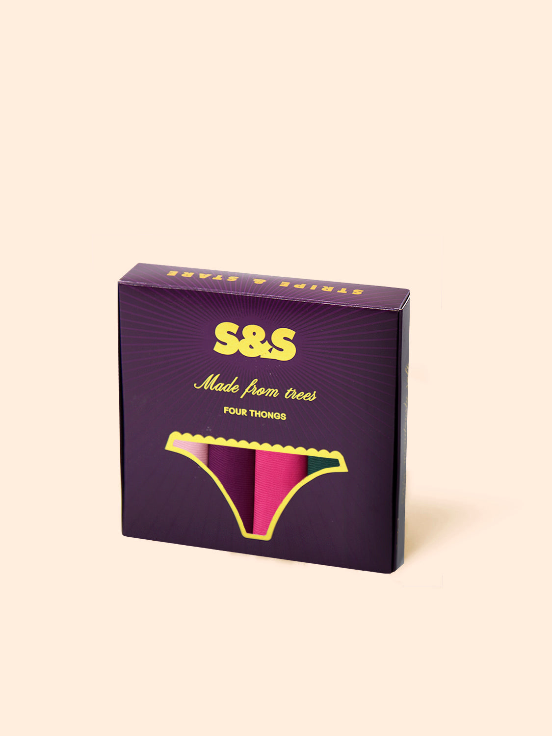 Thong Four Pack - Sugarplum Contrasts