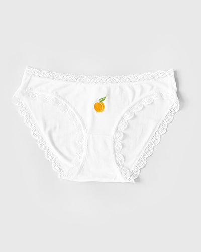 The Original Brief - Peach Stripe & Stare