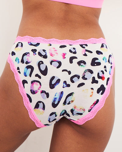 The Original Brief - Multi Leopard Stripe & Stare