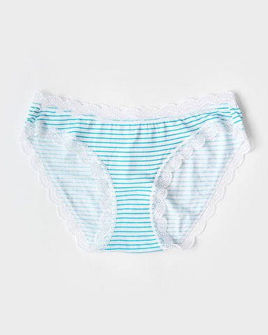 The Original Brief - Blue Candy Stripe