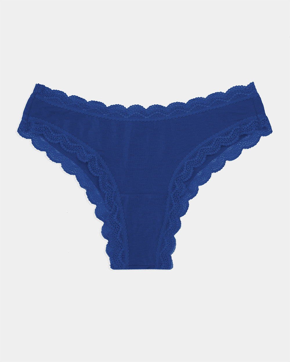 Brazilian Brief - French Navy  Sustainable TENCEL™ Lace Underwear