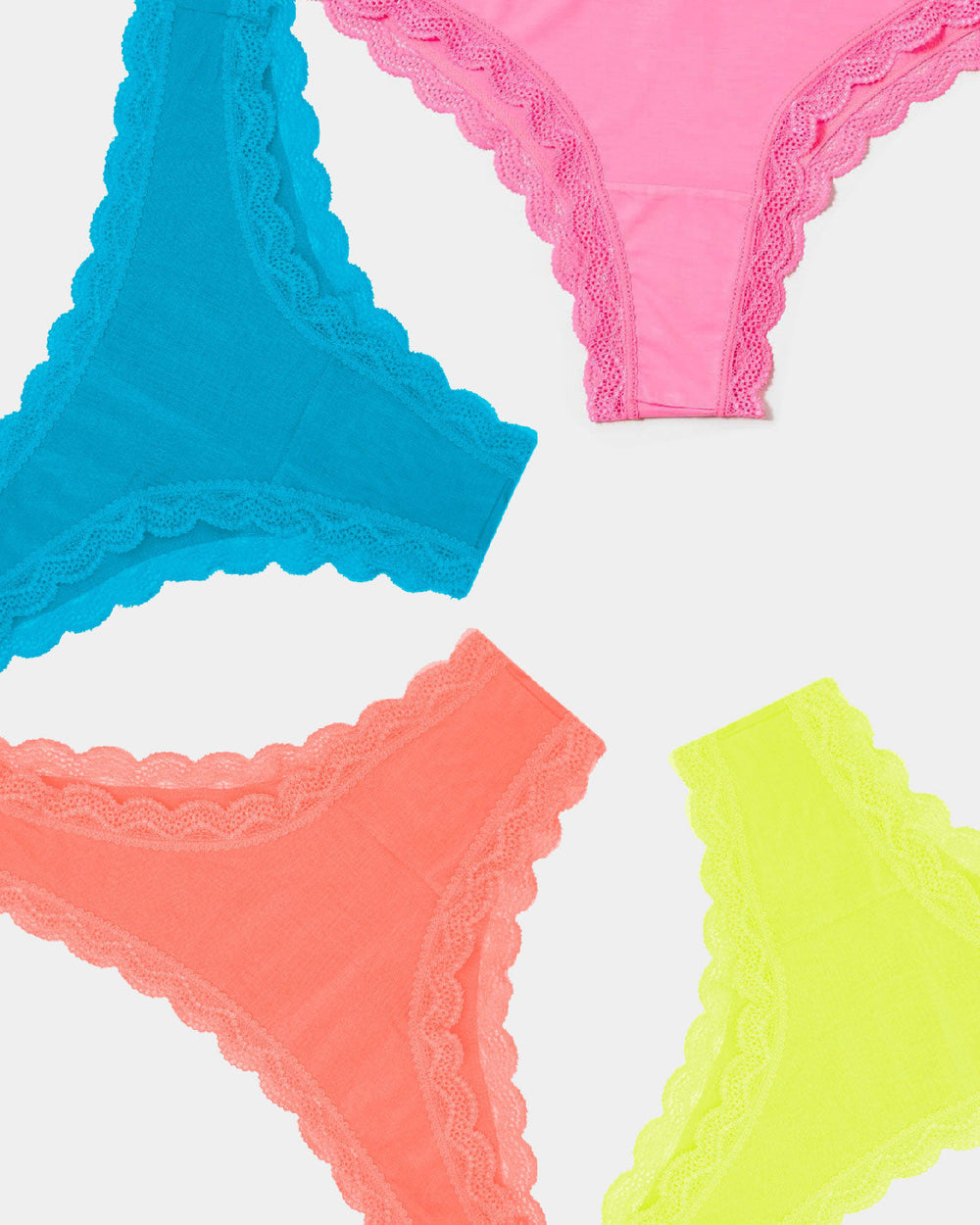 Brazilian Knicker - Hot Pink  Sustainable TENCEL™ Underwear – Stripe &  Stare
