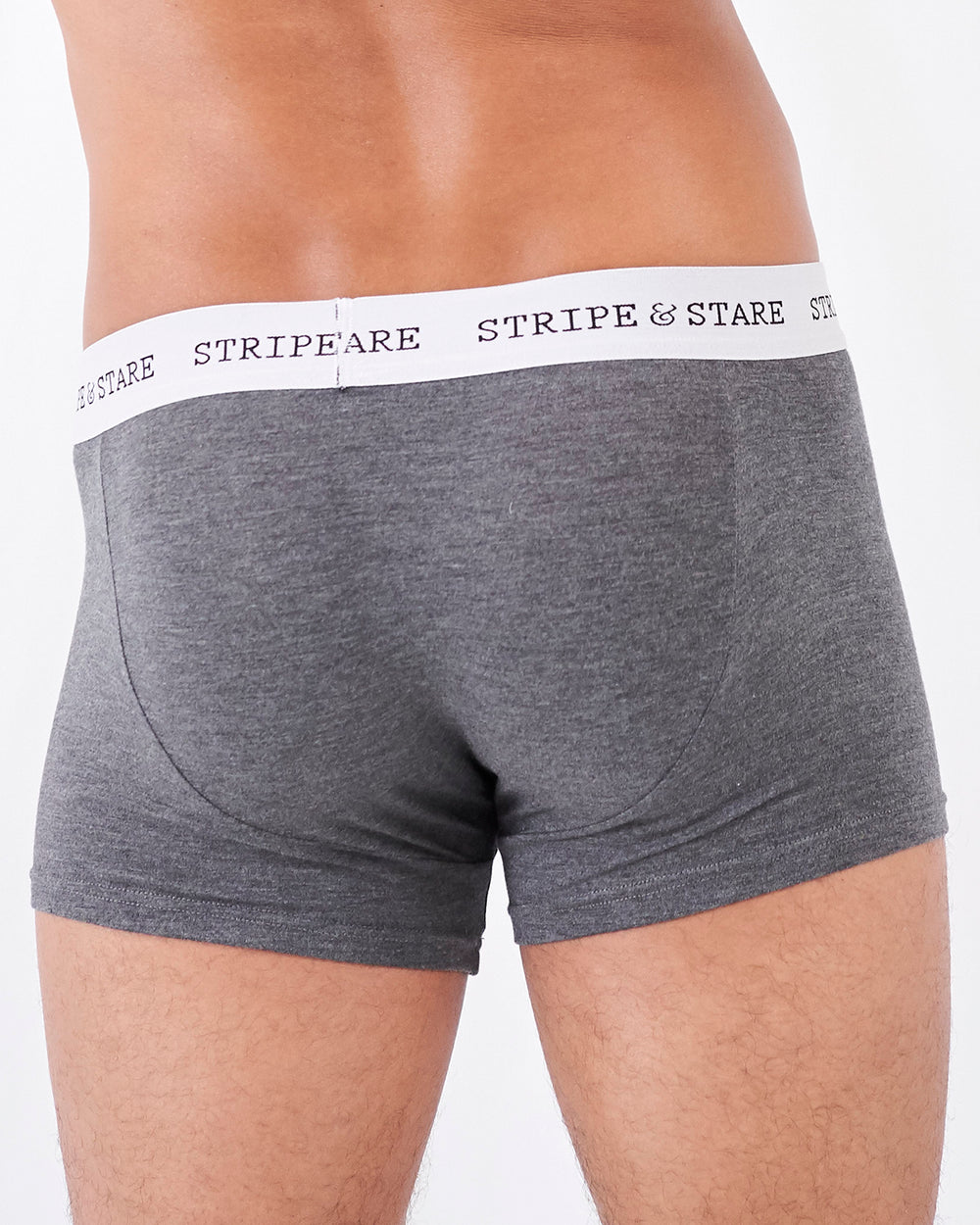 Unisex Boxer - Charcoal Marl  Sustainable TENCEL™ Boxer Briefs – Stripe &  Stare USA