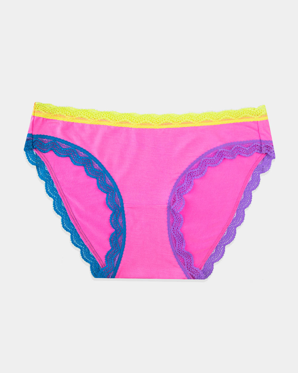 The Original Brief - Hot Pink Block Out Stripe & Stare