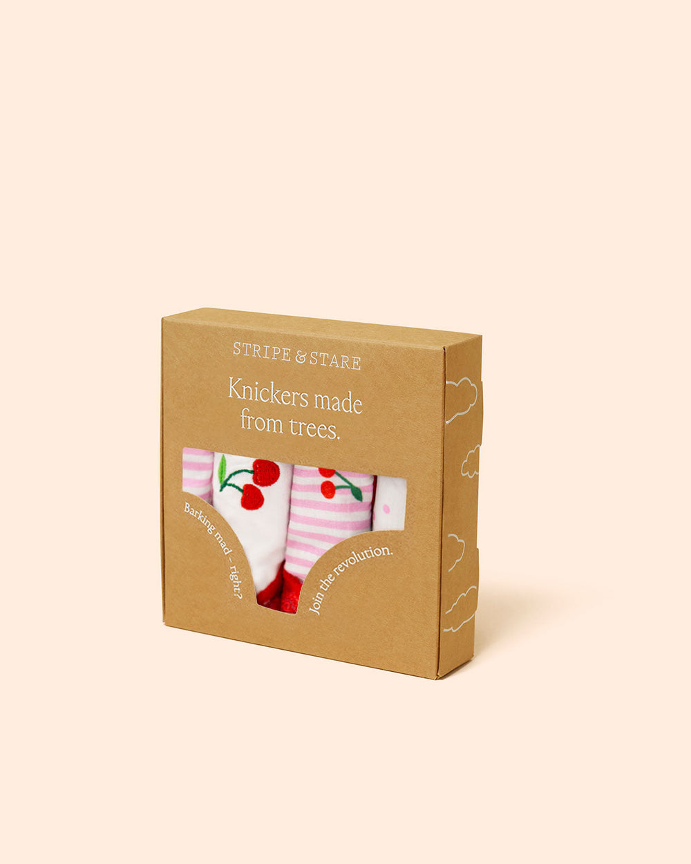 Buy STRIPE & STARE Wo 4-piece Christmas Knickers Box Set - White At 40% Off