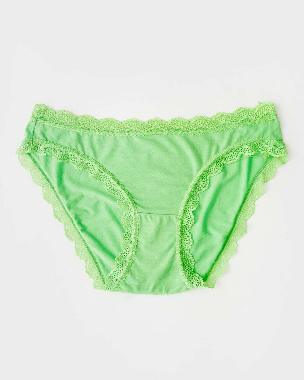 High Rise Brief - Midnight Neon Green  TENCEL™ Underwear – Stripe & Stare  USA