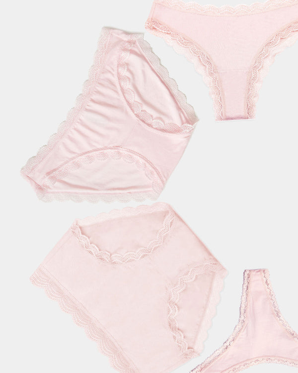 The Discovery Brief Pack - Pink-a-Boo Stripe & Stare®