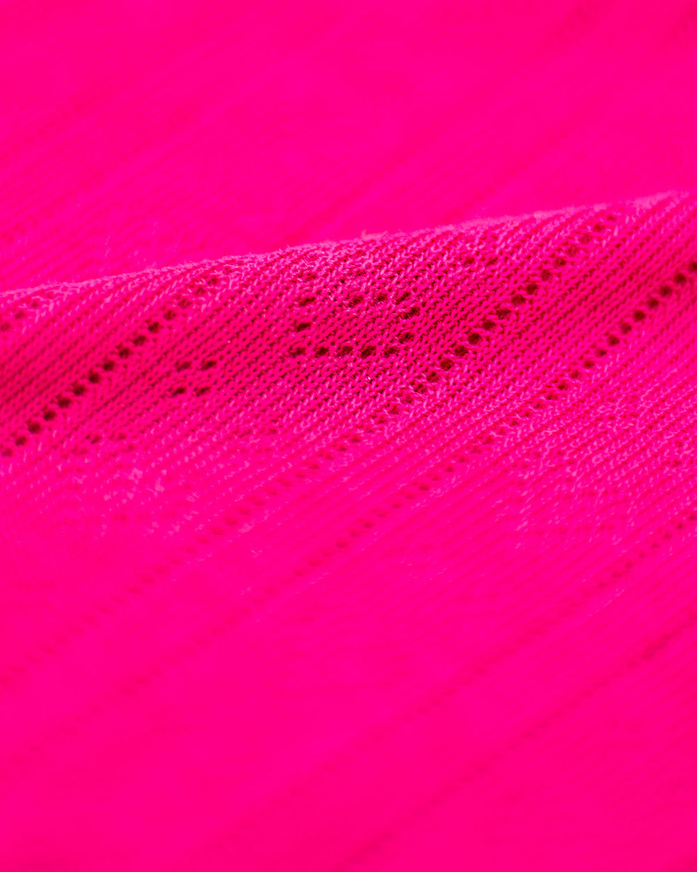 High Rise Brief - Raspberry Pointelle Knit Stripe & Stare®