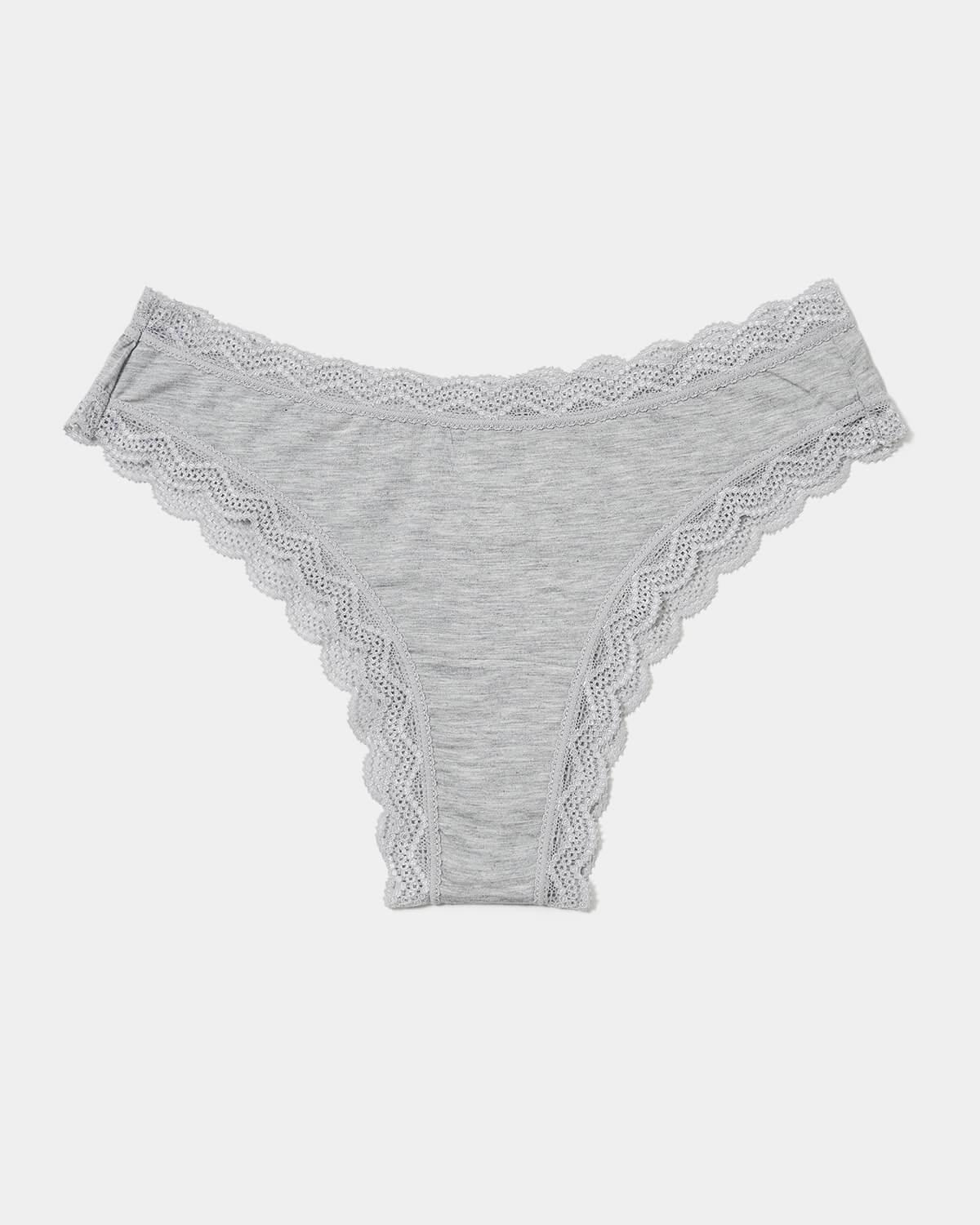 Brazilian Brief - Grey Marl Charming Garment Enterprises Co