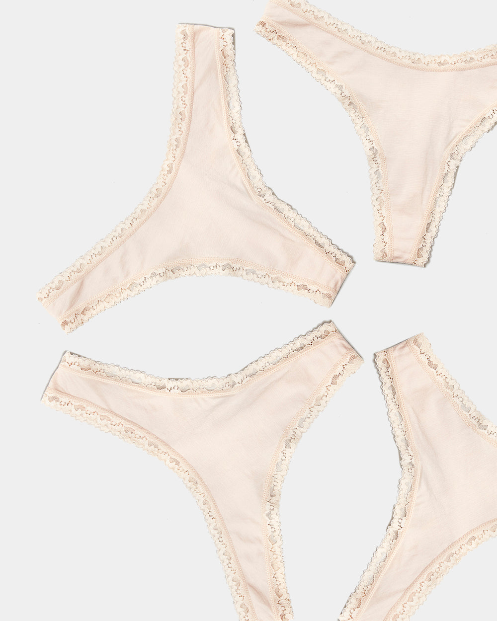 Thong Four Pack - Sand Stripe & Stare