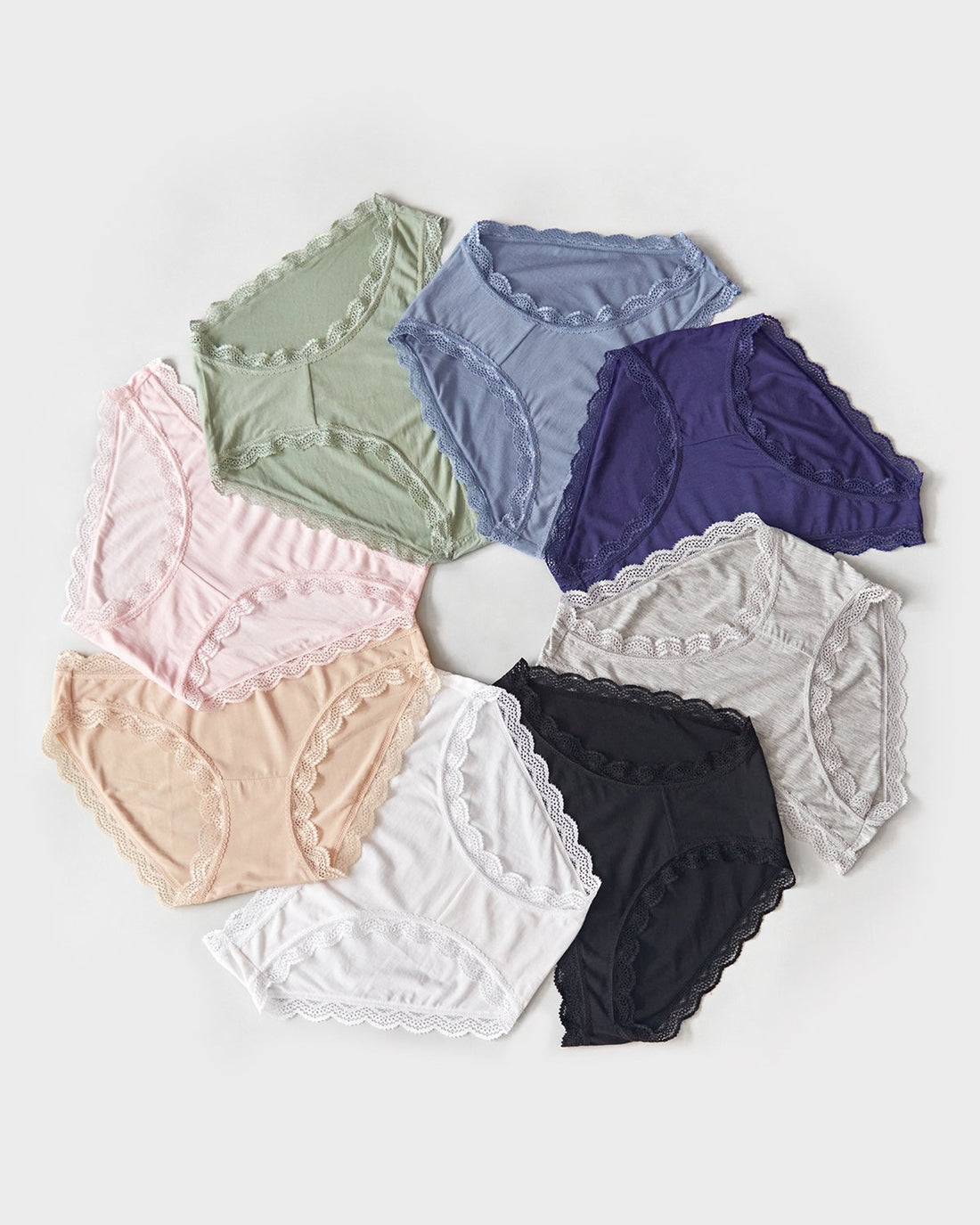 The Original Brief Eight Pack - Ultimate Basics Charming Garment Enterprises Co