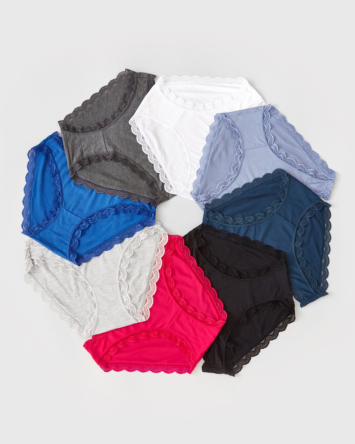 The Original Brief Eight Pack - Ultimate Rich Basics Charming Garment Enterprises Co