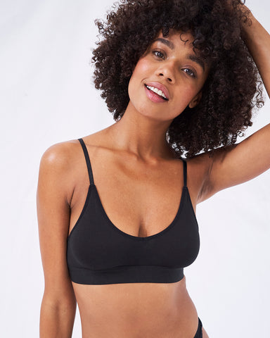 Intrinsiclace T-Shirt Bra, black