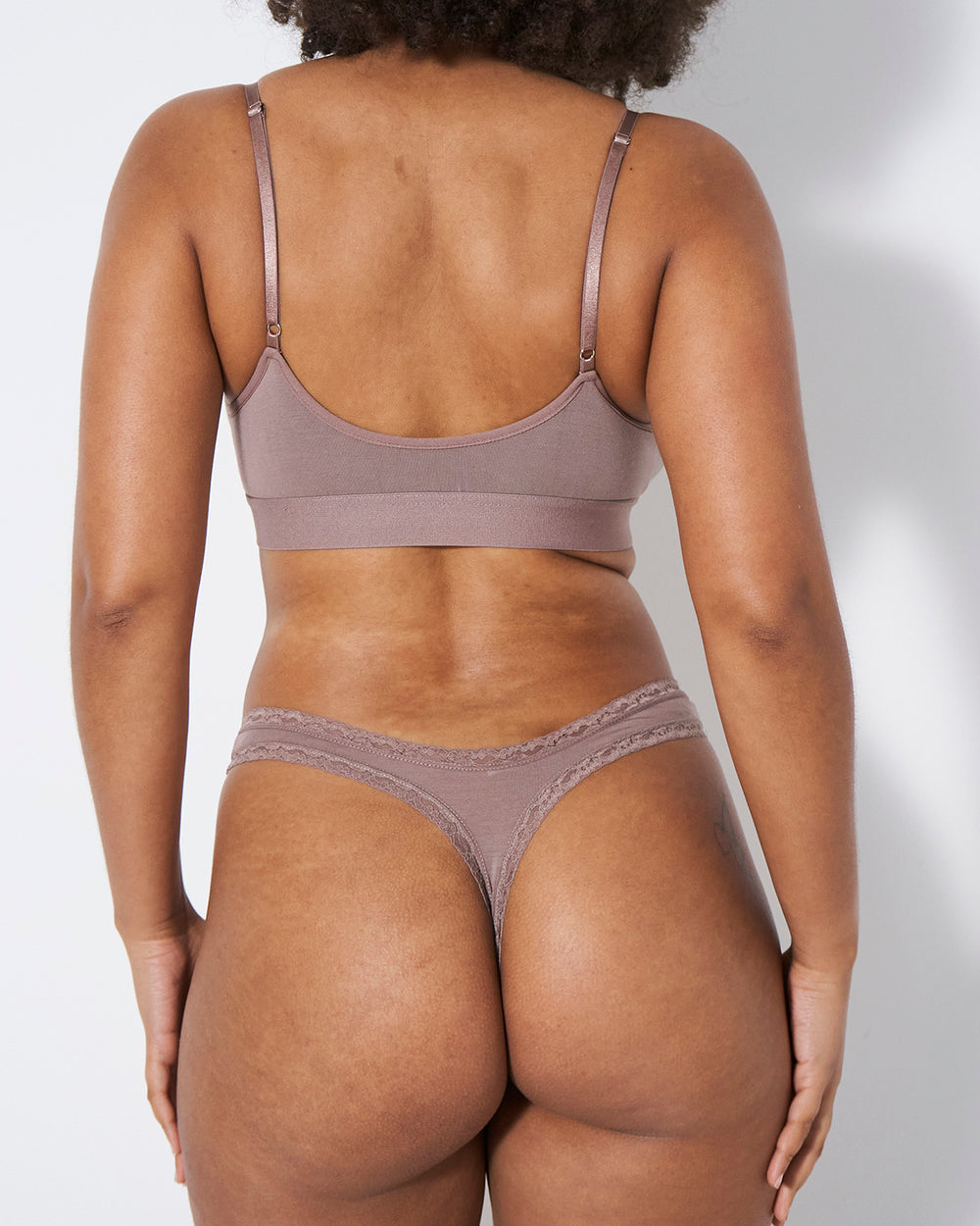 Thong Four Pack - Taupe Stripe & Stare®